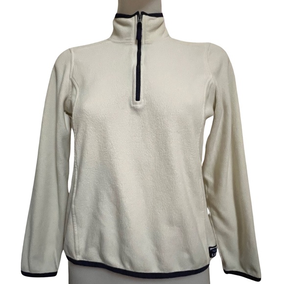 LL Bean Fleece Zip Pullover - Picture 1 of 4